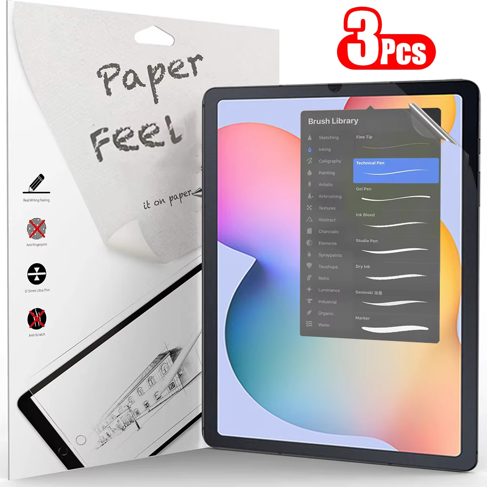 Paper Feel Screen Film - 3Pcs Paper Feel Like Screen Protector