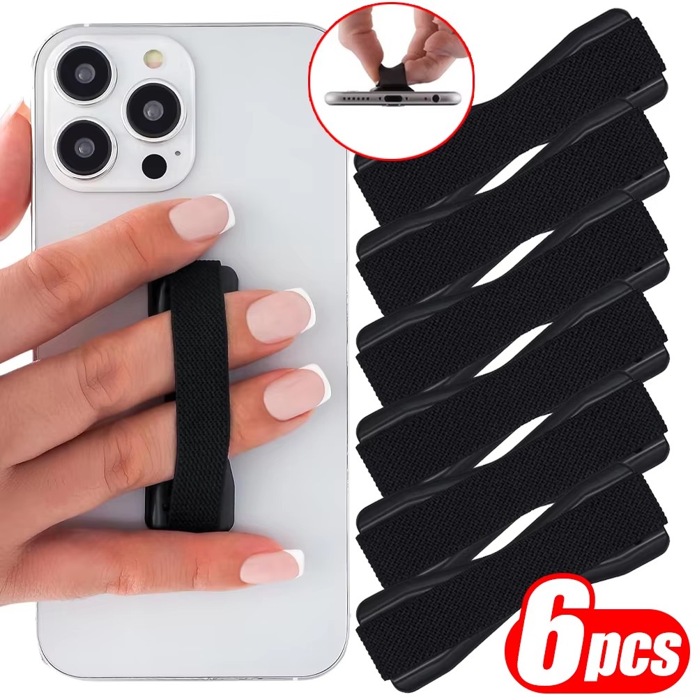 Tablet Holder Accessories - Portable Phone Grip Elastic Strap with