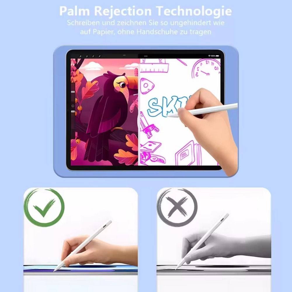 Double Rubber Head 3 in 1 Styl - Drawing Tablet Pen Accessories recension och pris