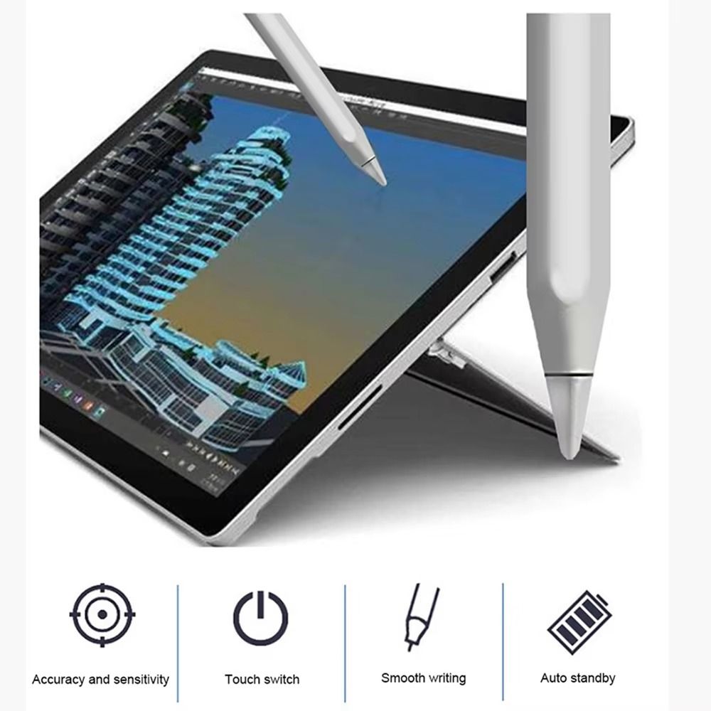 Double Rubber Head 3 in 1 Styl - Drawing Tablet Pen Accessories recension och pris