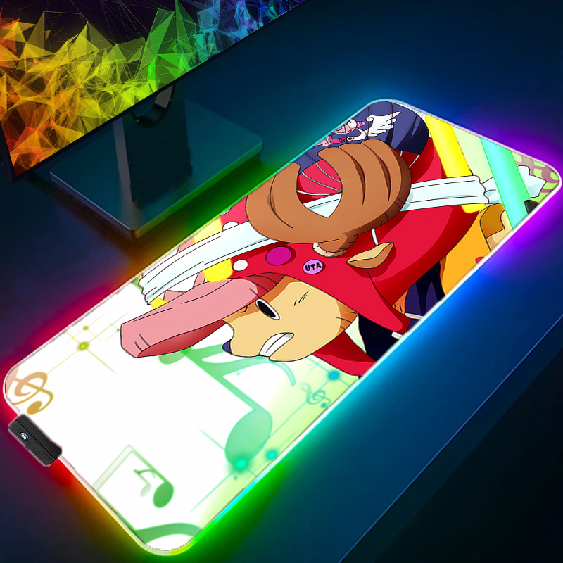 RGB LED Mouse Pad Office Desk  - Tablet Gaming Accessories recension och pris