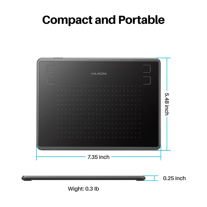 HUION H430P Digital Tablets Mi - Huion Tablet Accessories recension och pris