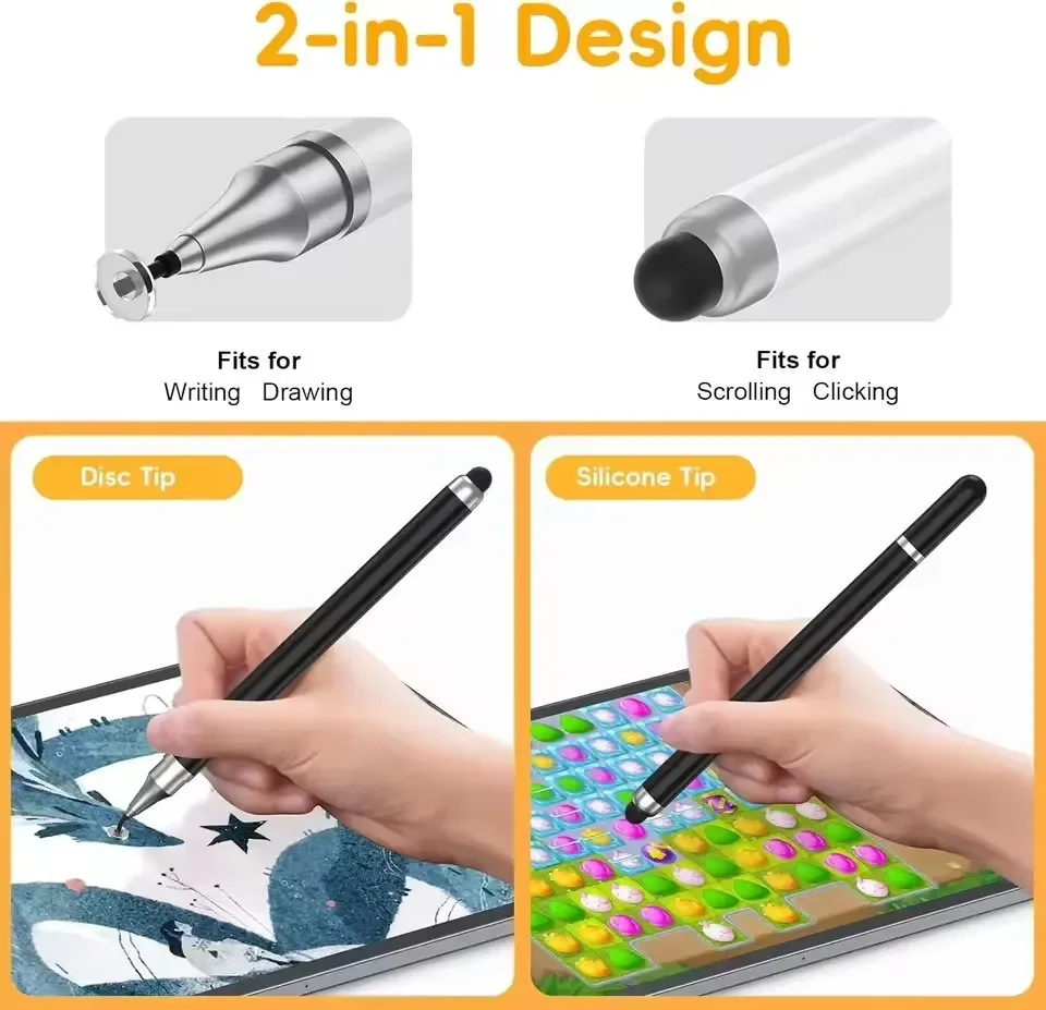 2 in 1 Universal Stylus Pen Fo - Drawing Tablet Pen Accessories recension och pris