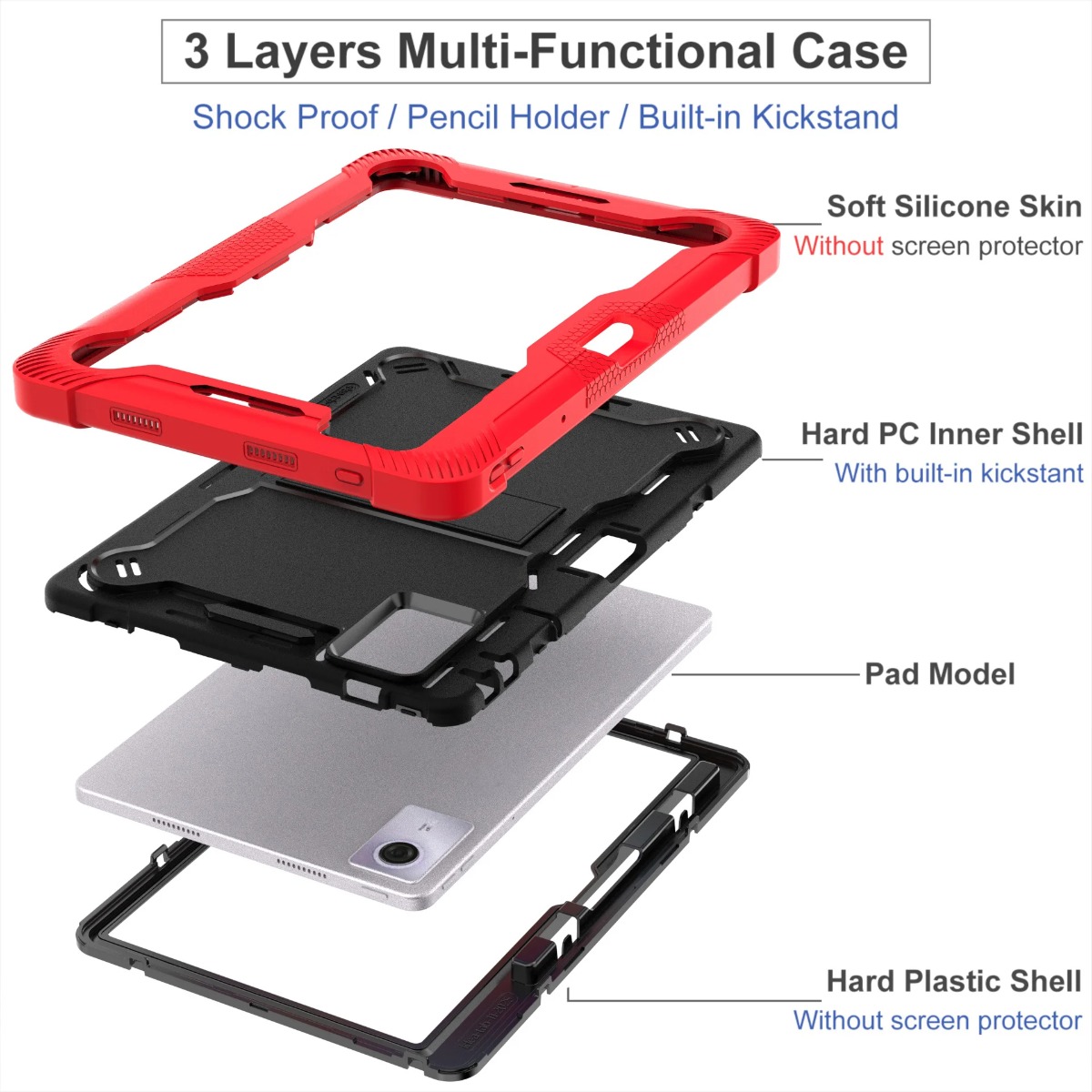 Heavy Duty Protective Case for - Cidea Tablet Accessories recension och pris