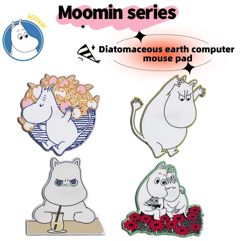 Cute Hippo Moomin Cartoon Diat - Laptop Tablet Accessories recension och pris