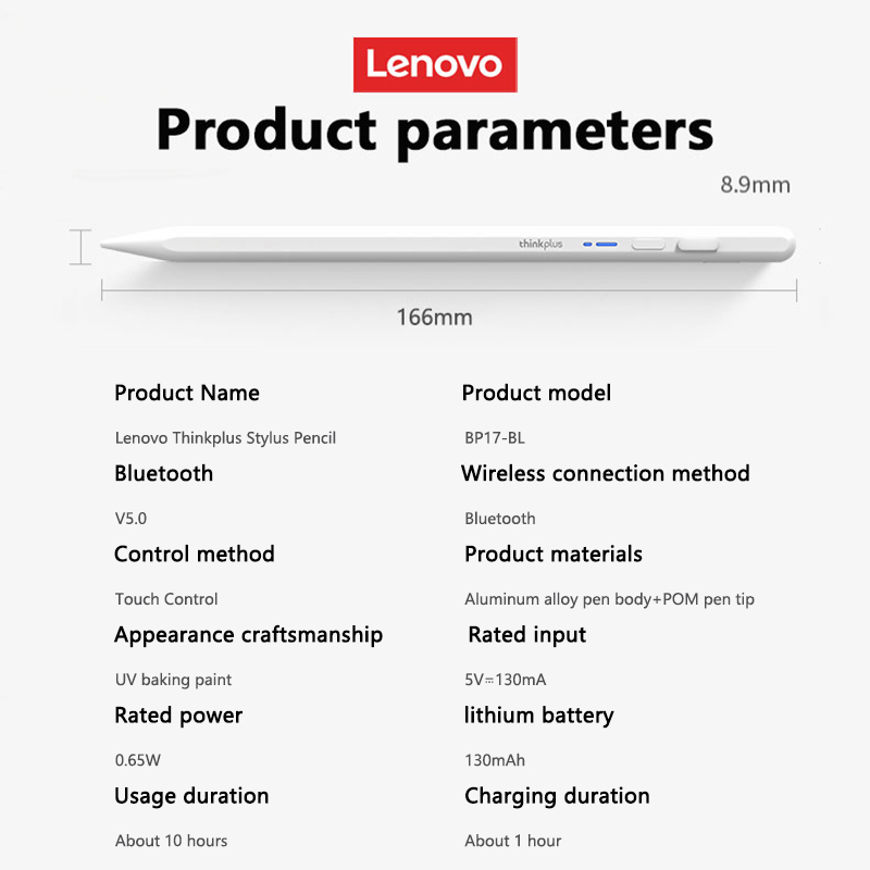 Lenovo Universal Stylus Pen fo - Tablet Drawing Accessories recension och pris