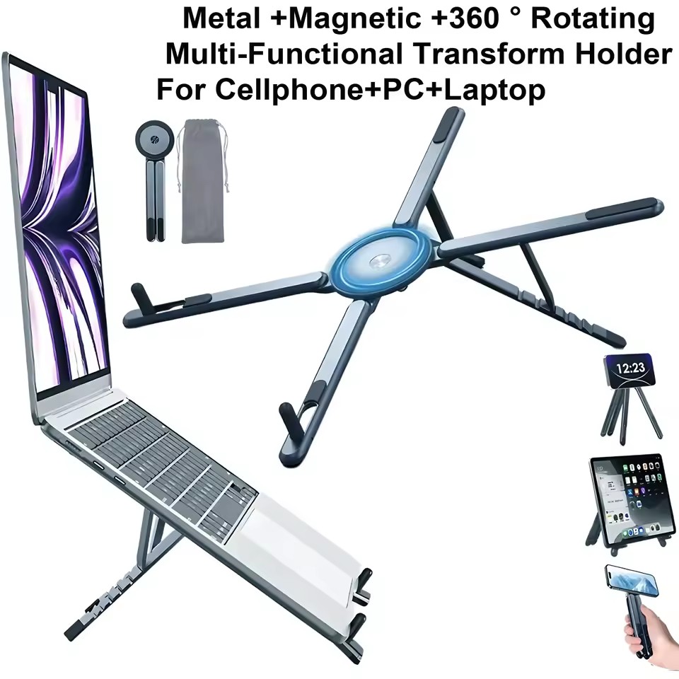 Portable Magnetic Phone Holder - Laptop Tablet Accessories recension och pris