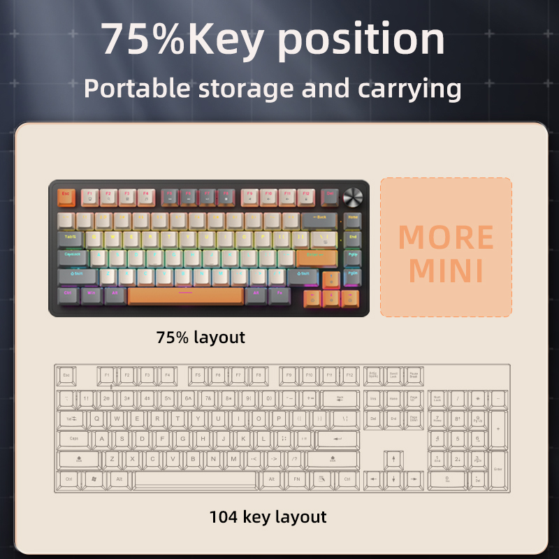 Custom Wired Gaming Keyboard 7 - Tablet Accessories Uk recension och pris
