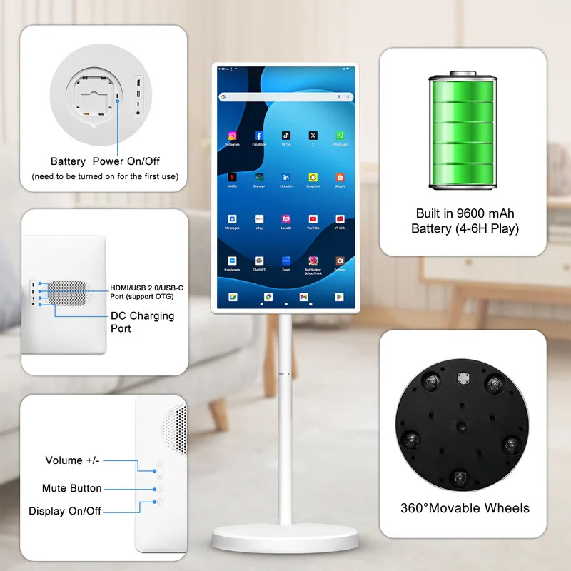 32 Inch Android 15 Smart TV, 6 - Tablet Accessories Uk recension och pris