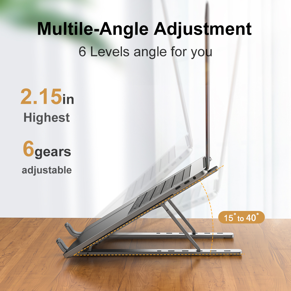 Adjustable Laptop Holder Alumi - Cooling Stand Tablet recension och pris