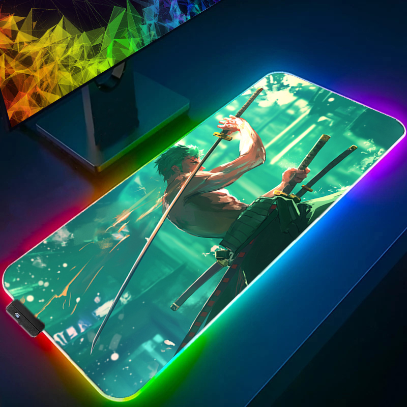 ONE PIECE Zoro Mouse Pad RGB G - Tablet Gaming Accessories recension och pris
