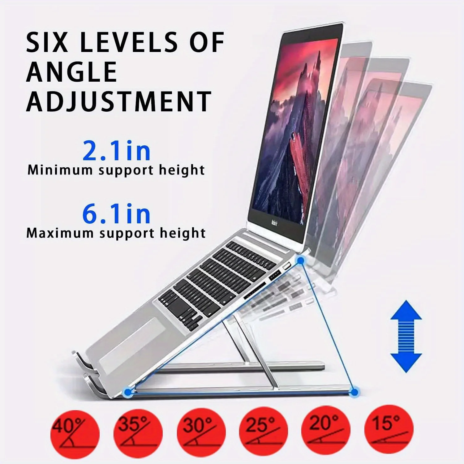 Adjustable Aluminum Laptop Sta - Cooling Stand Tablet recension och pris