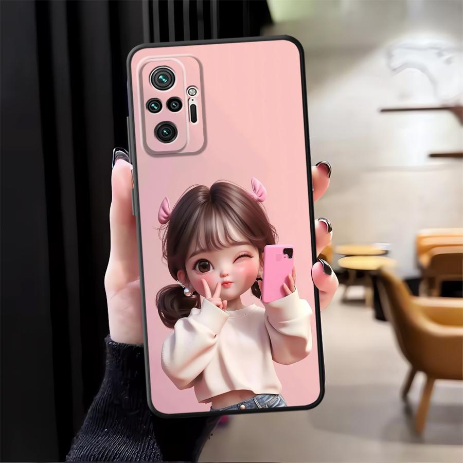 Cartoon Girl Pattern Funda Pho - Xiaomi Redmi Note 14 recension och pris