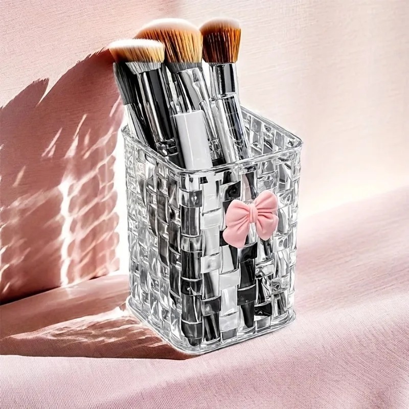 2pcs Transparent Acrylic Eyebr - Case With Pencil Holder recension och pris