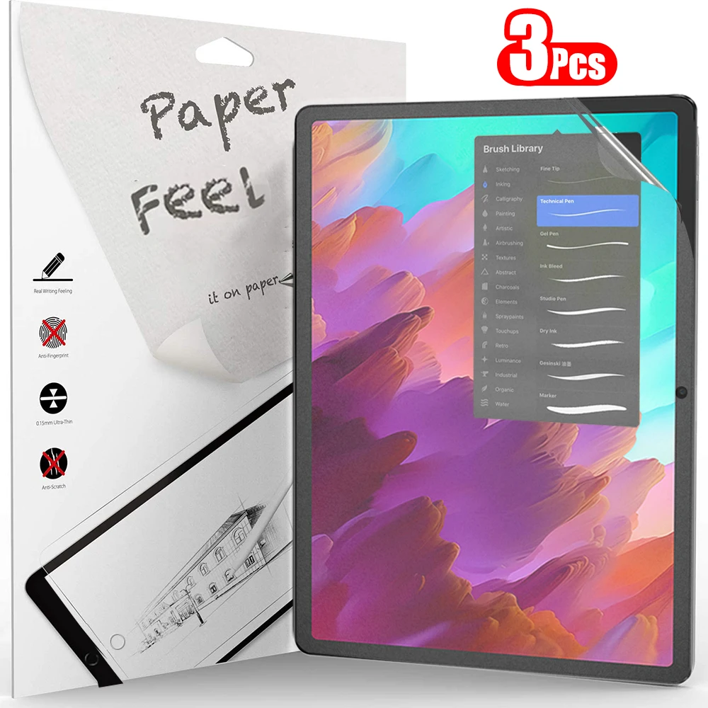 3Pcs Like Paper Feel Screen Pr - Paper Feel Screen Film recension och pris