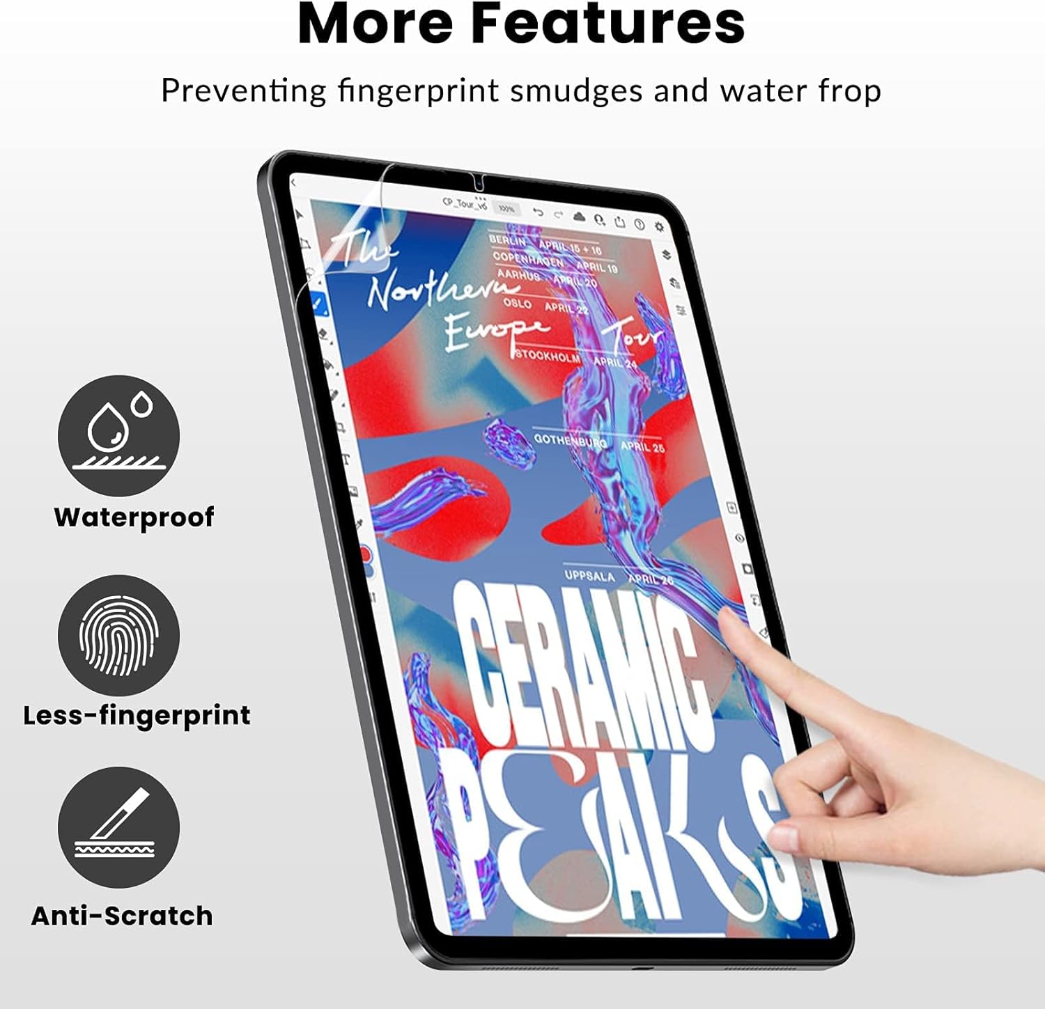 2PCS Like Paper Screen Protect - Paper Feel Screen Film recension och pris