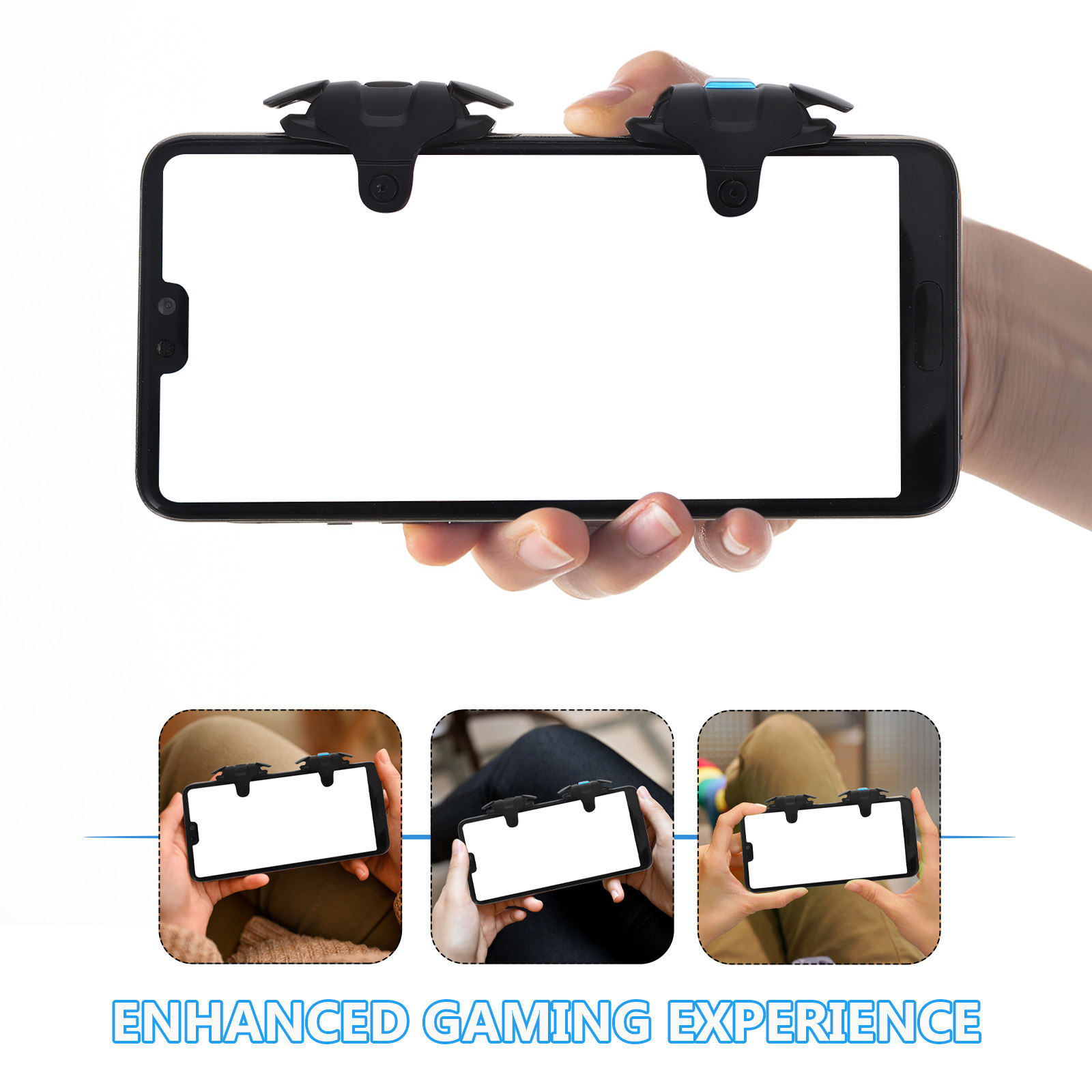 2Pcs Phone Gaming Triggers Mob - Tablet Gaming Accessories recension och pris