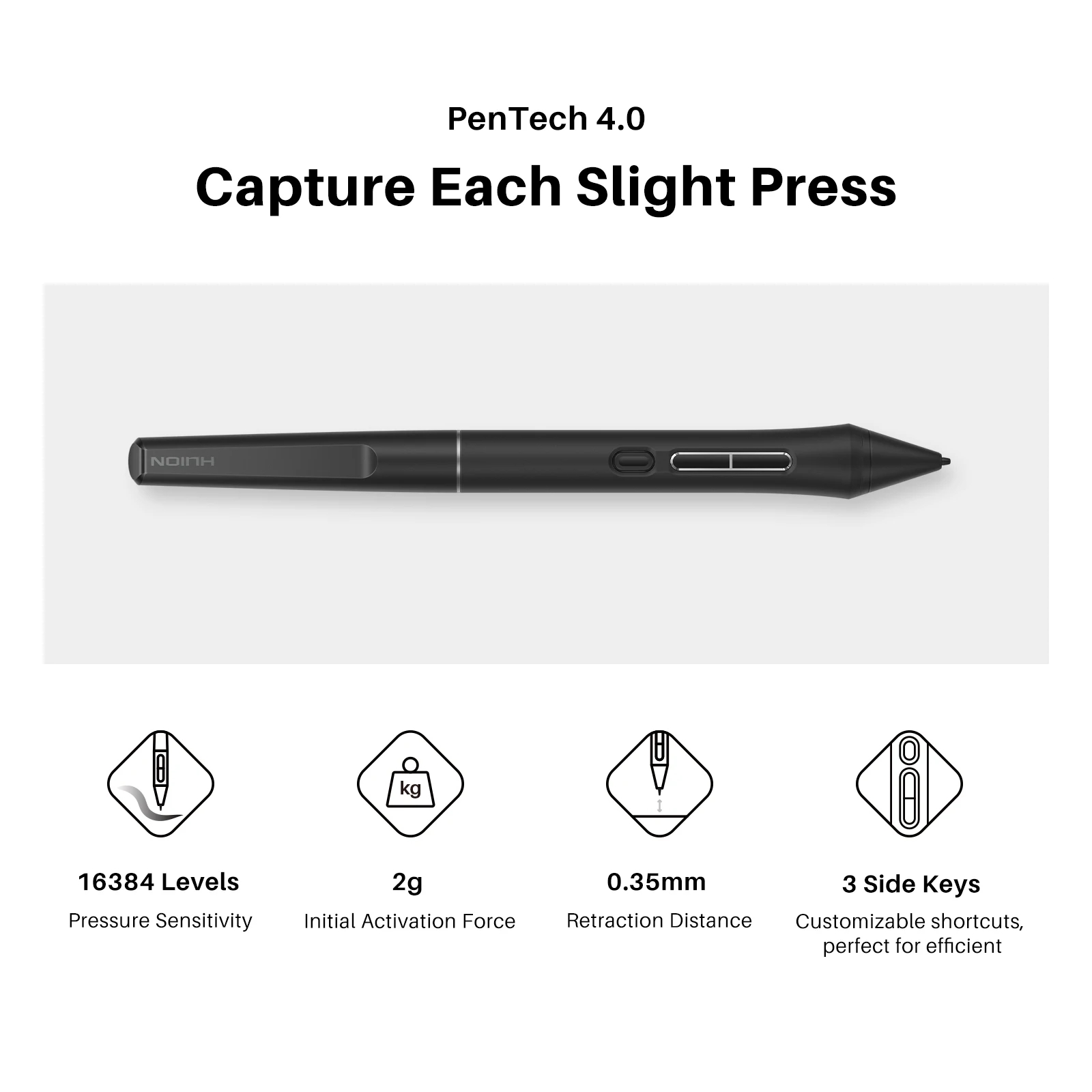 Huion Kamvas 16 (Gen 3) Graphi - Huion Tablet Accessories recension och pris