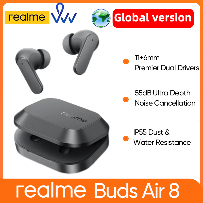 realme Buds Air 8 Global Versi - Realme Tablet Accessories recension och pris