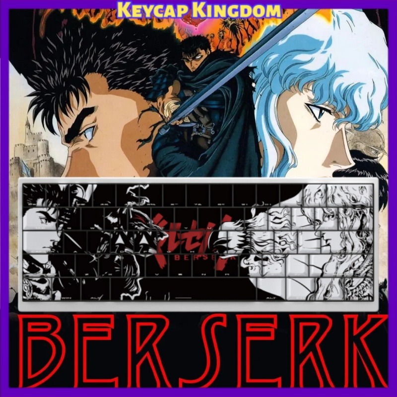 BERSERK Theme Anime Keycap 98  - Tablet Gaming Accessories recension och pris