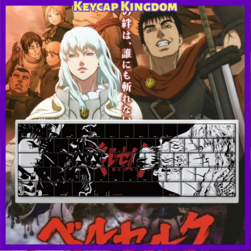 BERSERK Theme Anime Keycap 98  - Tablet Gaming Accessories recension och pris
