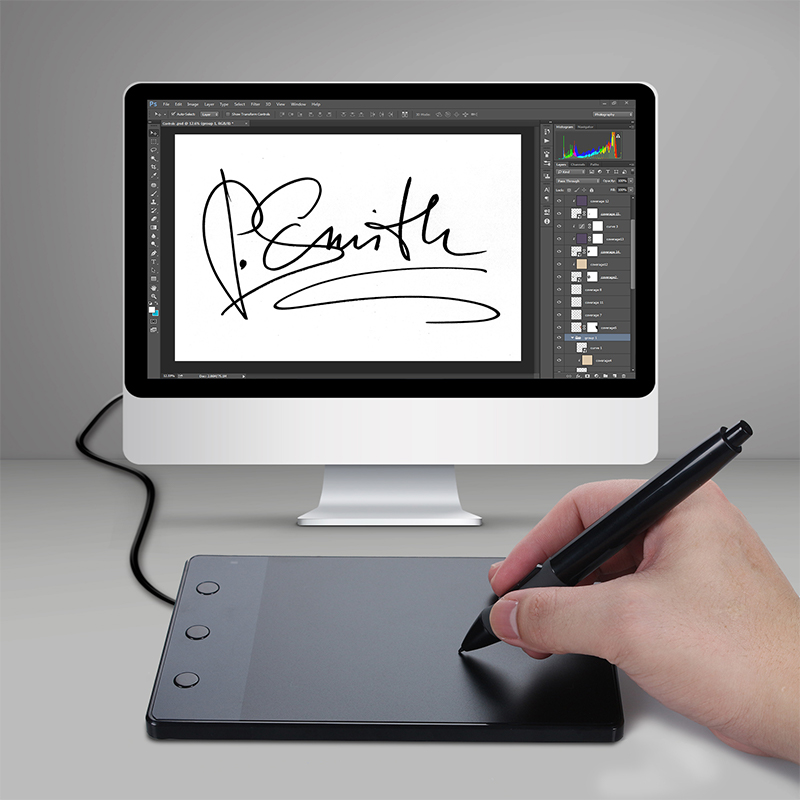 New HUION H420 Graphics Tablet - Huion Tablet Accessories recension och pris