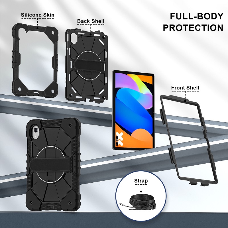 360° Rotating Rugged Kids Case - Cidea Tablet Accessories recension och pris