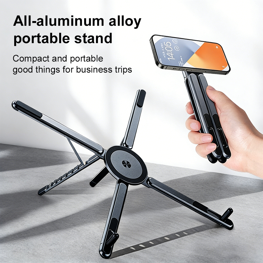 360° Rotating Magnetic Laptop  - Cooling Stand Tablet recension och pris