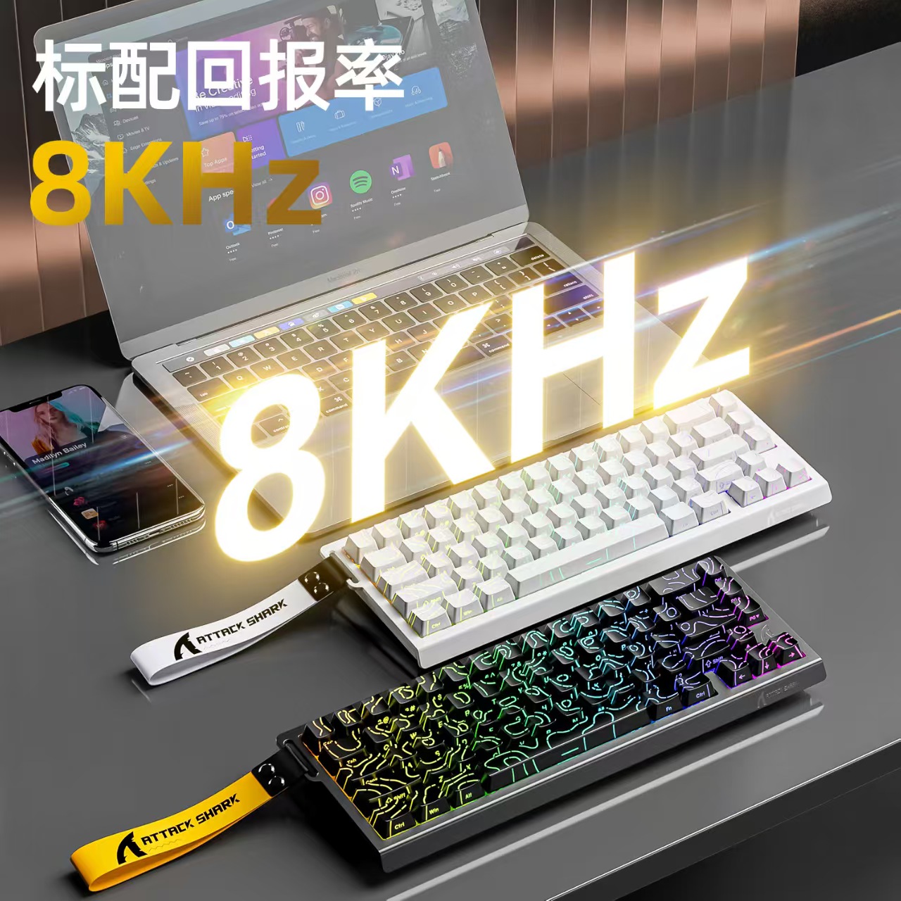 ATTACK SHARK X68HE Magnetic Me - Tablet Accessories Uk recension och pris