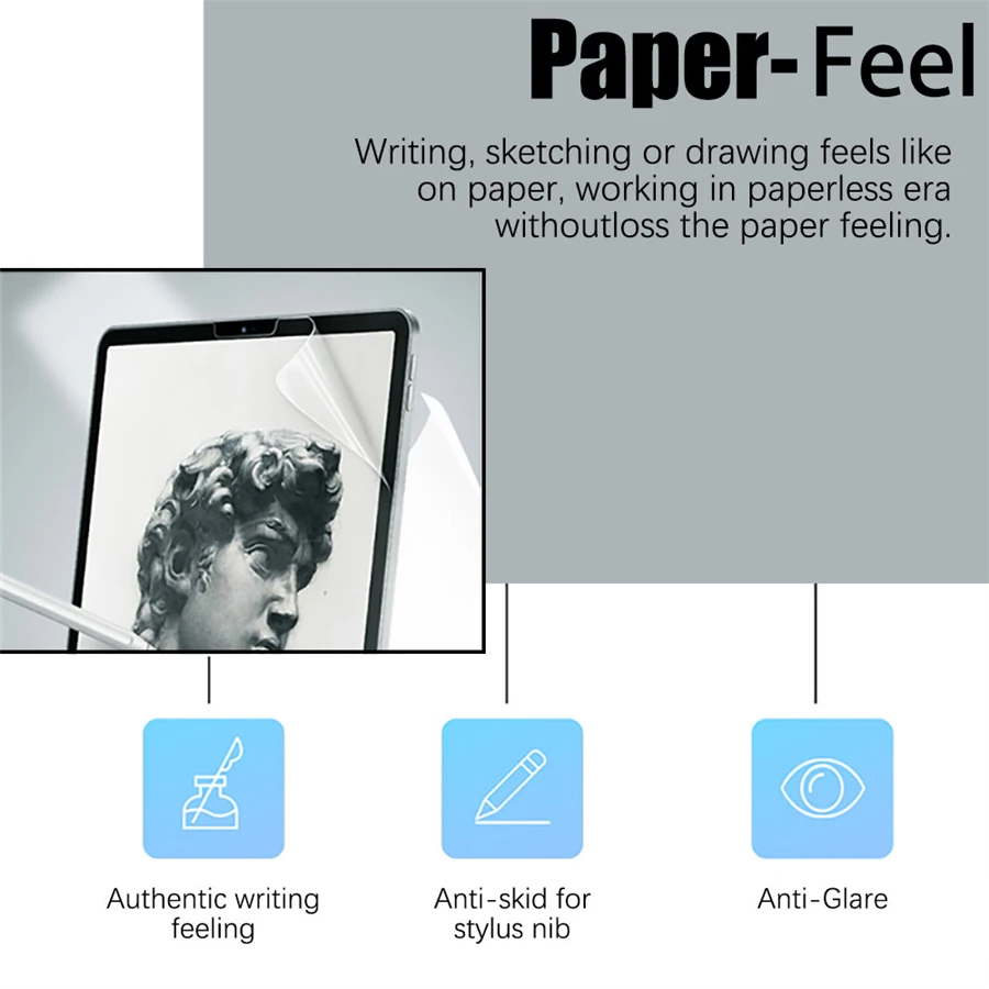 3Pcs Paper Feel Like Screen Pr - Cheap Tablet Accessories recension och pris